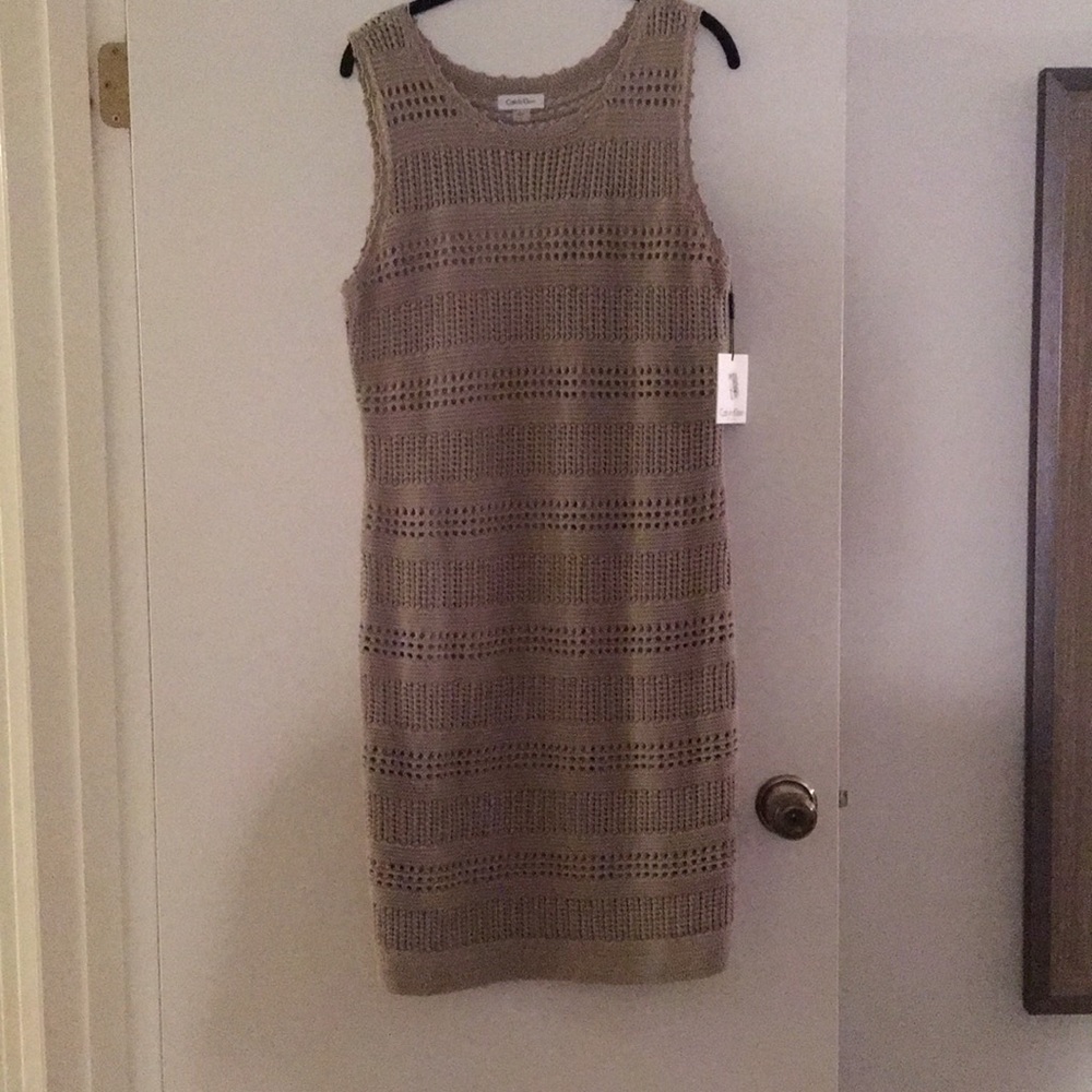 Calvin Klein crocheted dress